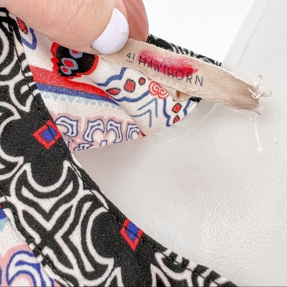 Stitchfix 41 Hawthorn Border Print Button Down Top - Picture 9 of 9